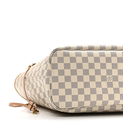 Louis Vuitton Damier Azur Neo Neverfull MM Rose Ballerine 9 of 12