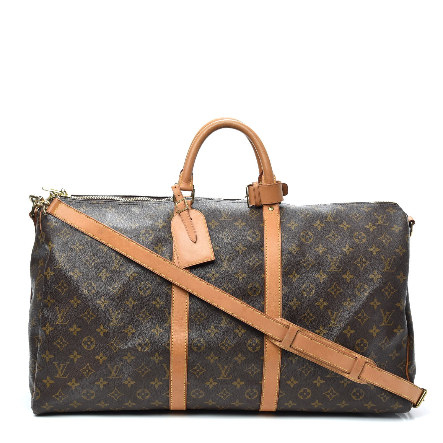 Louis Vuitton Monogram Keepall Bandouliere 55 1 of 8