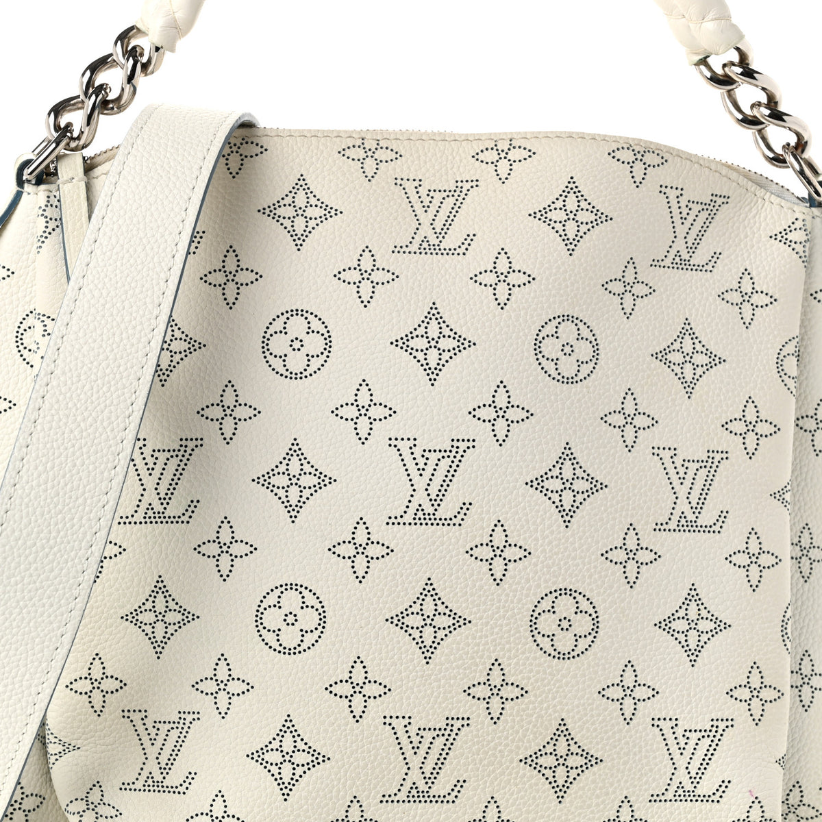 Louis Vuitton Mahina Babylone Chain BB Ivory 8 of 12