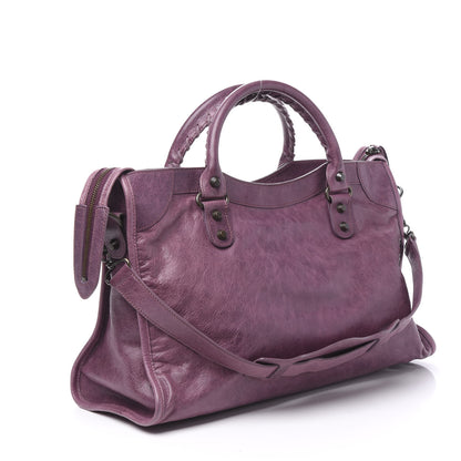 Balenciaga Agneau Classic Hardware City Murier 2 of 8