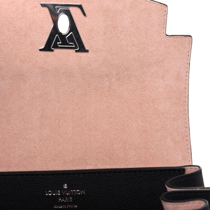 Louis Vuitton Calfskin Lockme Ever BB Black 11 of 20