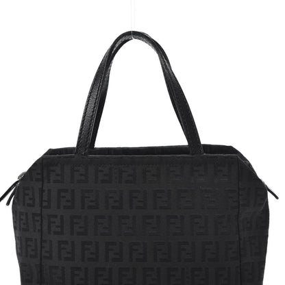 Fendi Zucchino Small Tote Black 9 of 9
