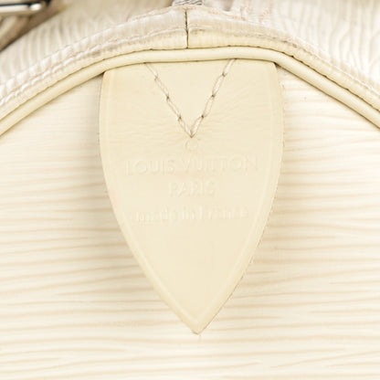 Louis Vuitton Epi Speedy 35 Ivory 6 of 7