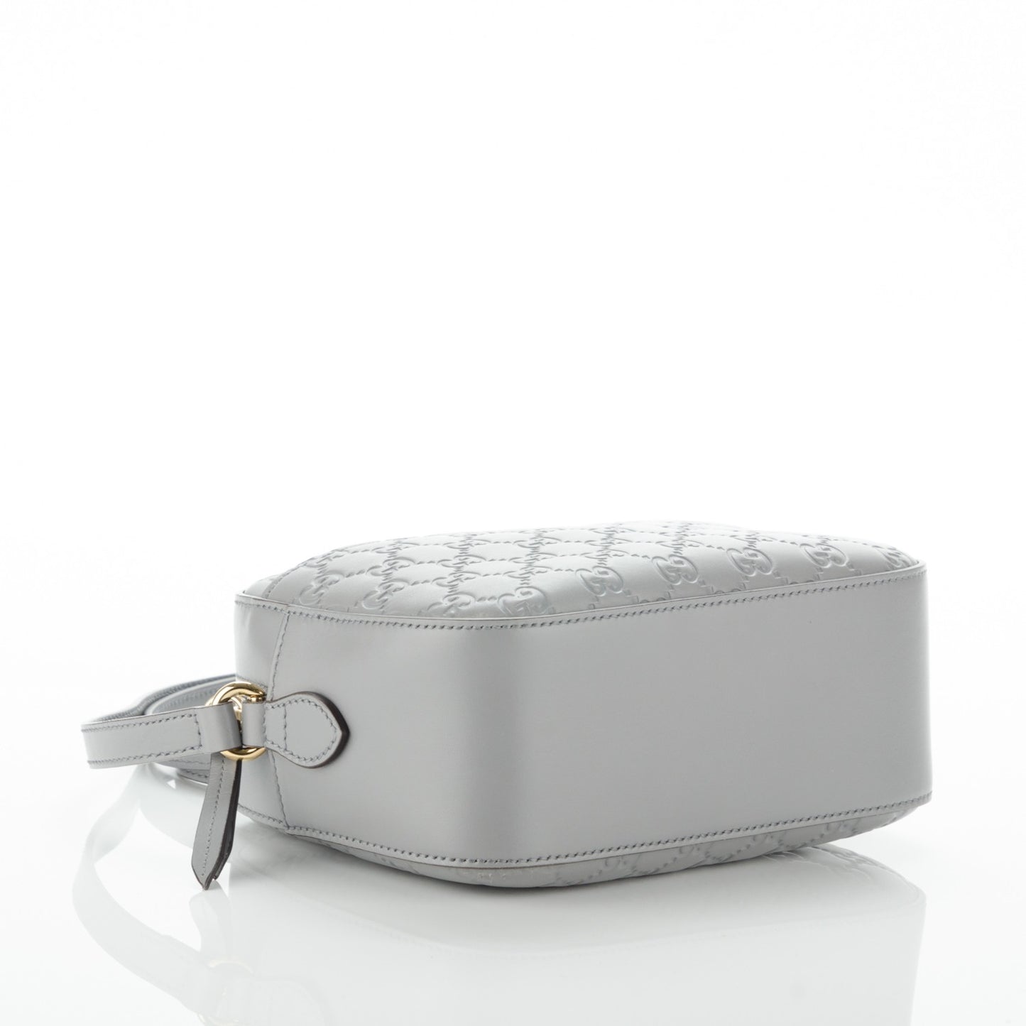 Guccissima Signature Small Camera Bag Deep Grey