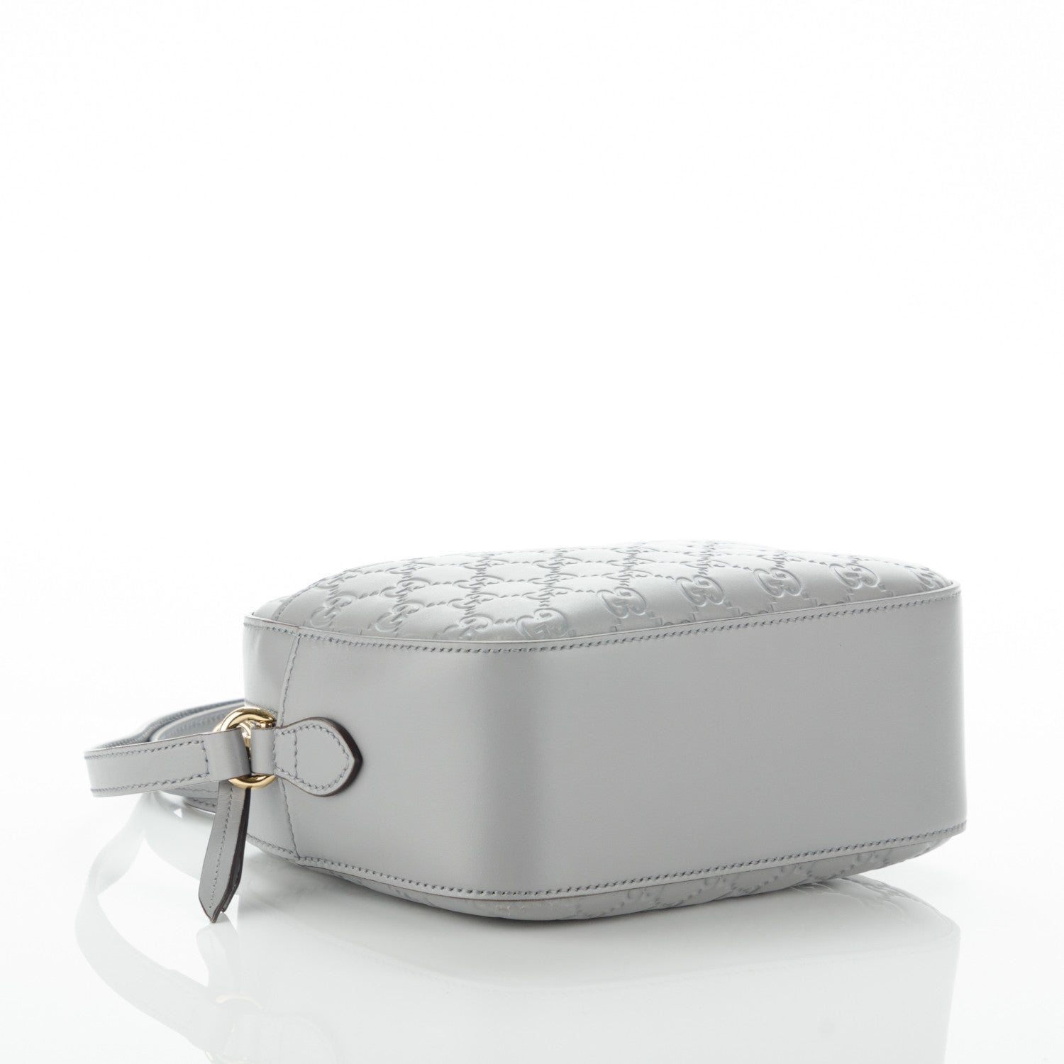 Gucci Guccissima Signature Small Camera Bag Deep Grey 4 of 7