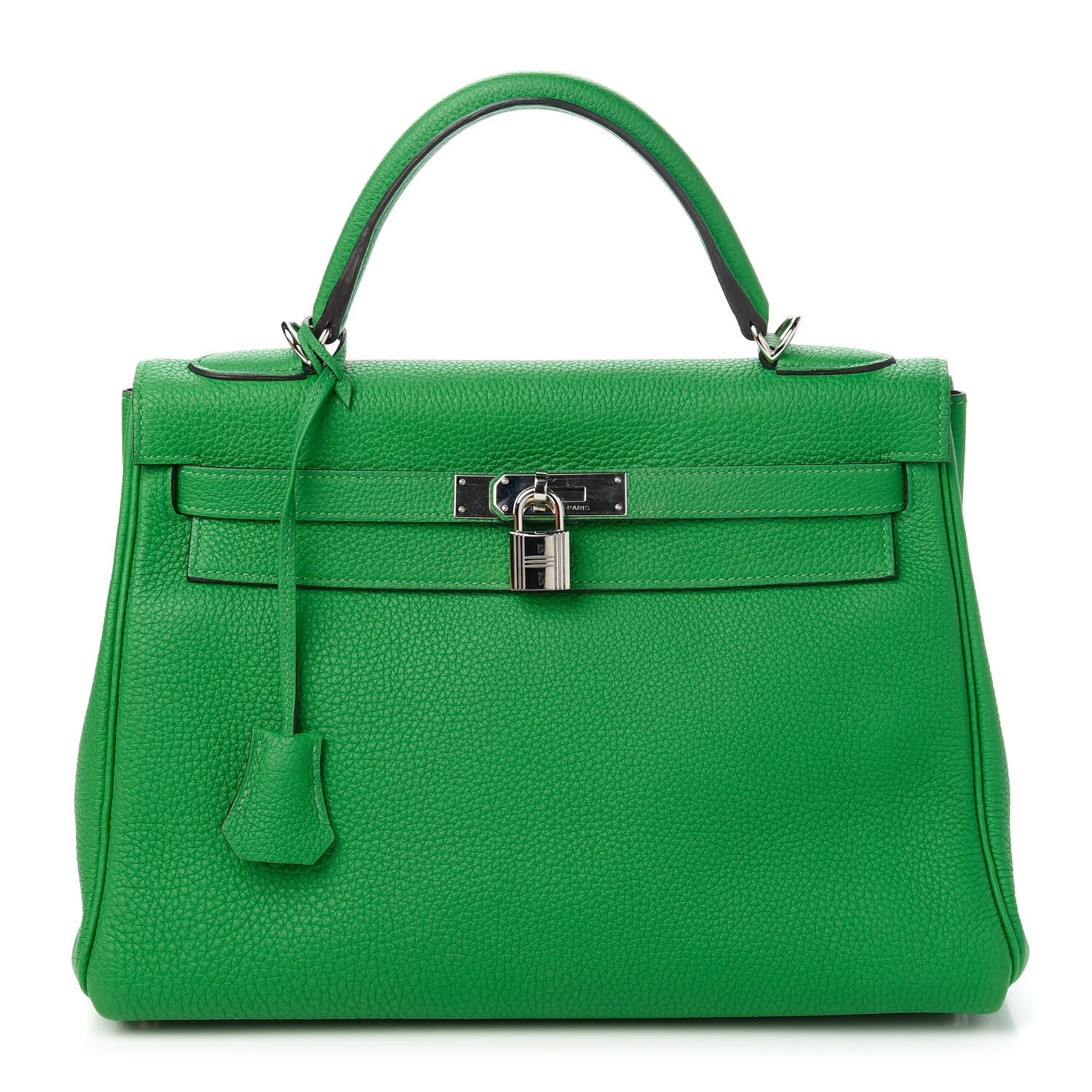 Hermes Togo Kelly Retourne 32 Bambou 1 of 11