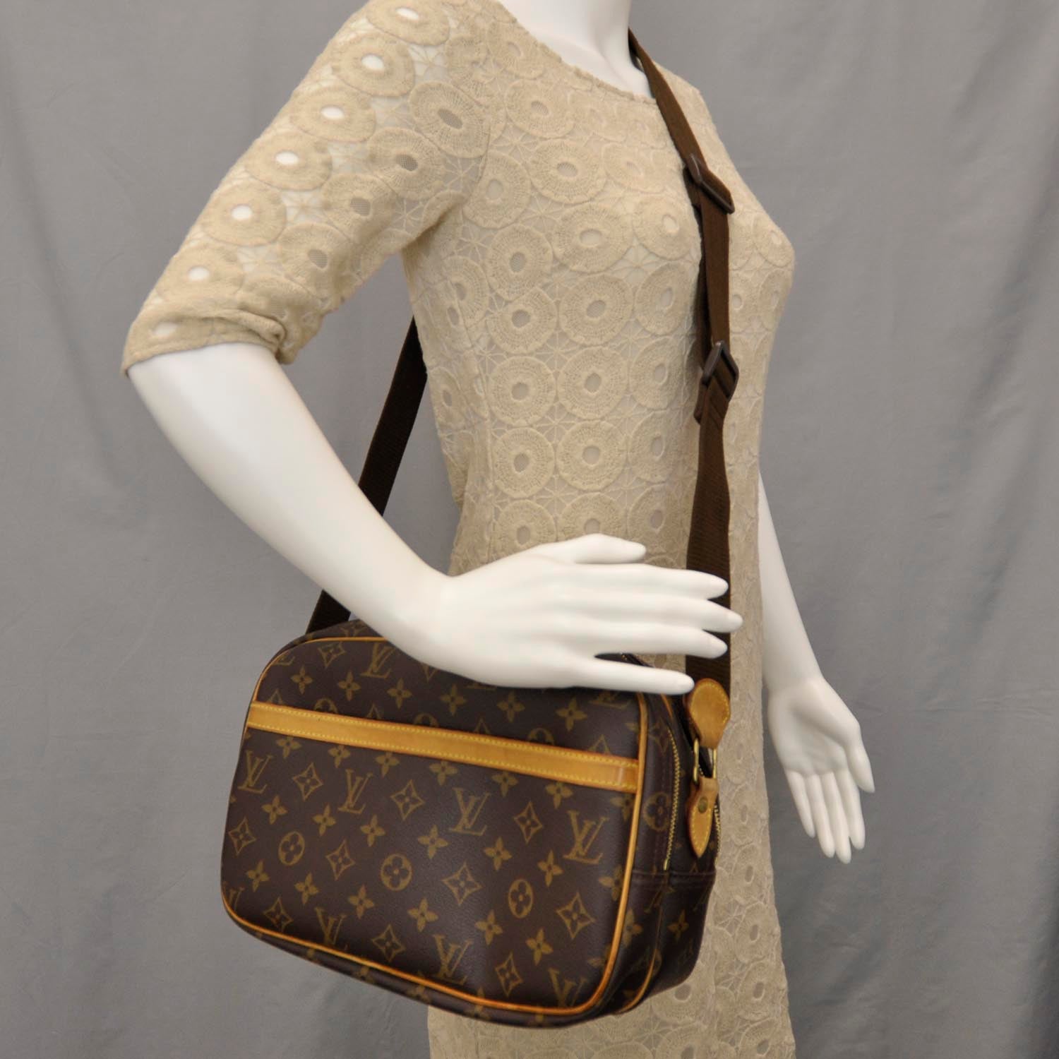 Louis Vuitton Monogram Reporter PM Messenger 2 of 8