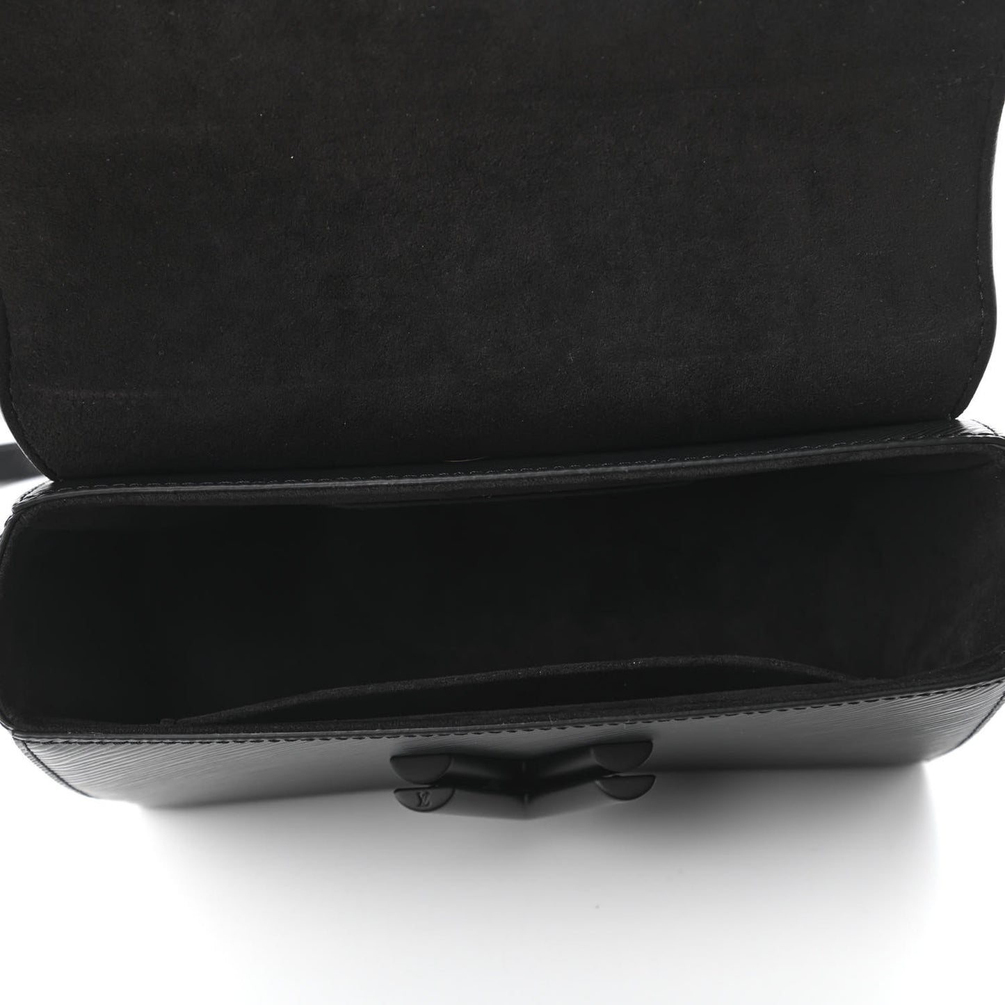 Epi Twist Shoulder Bag MM Matte Black