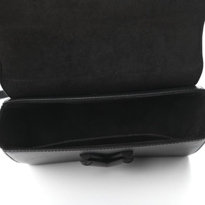 Louis Vuitton Epi Twist Shoulder Bag MM Matte Black 5 of 10