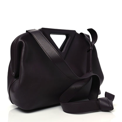 Bottega Veneta Calfskin Medium The Point Triangle Bag Grape 3 of 8