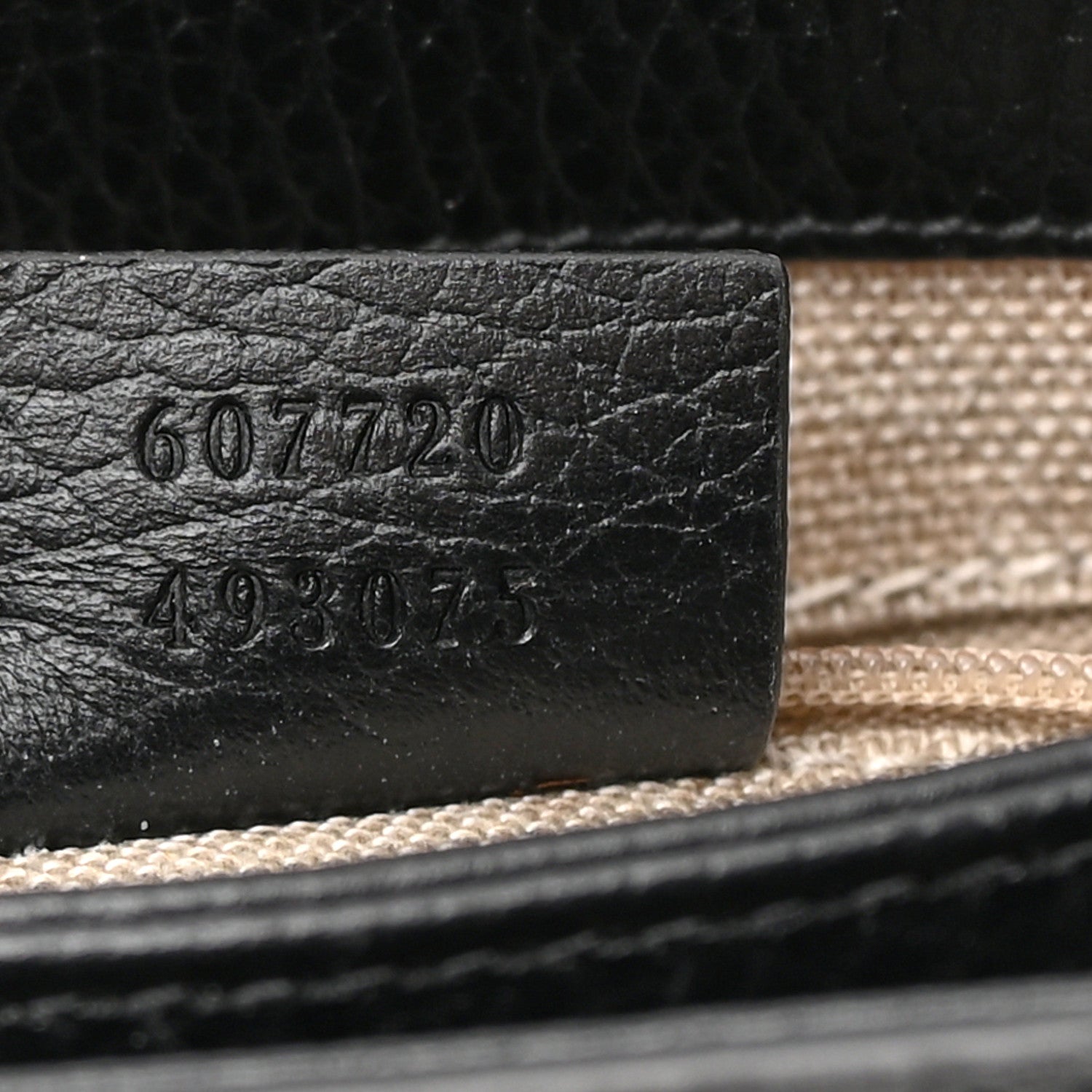 Gucci Dollar Calfskin Interlocking G Crossbody Bag Black 7 of 11