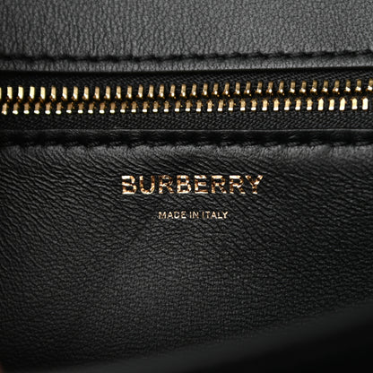 Burberry Grained Calfskin Medium TB Bag Black 6 of 9
