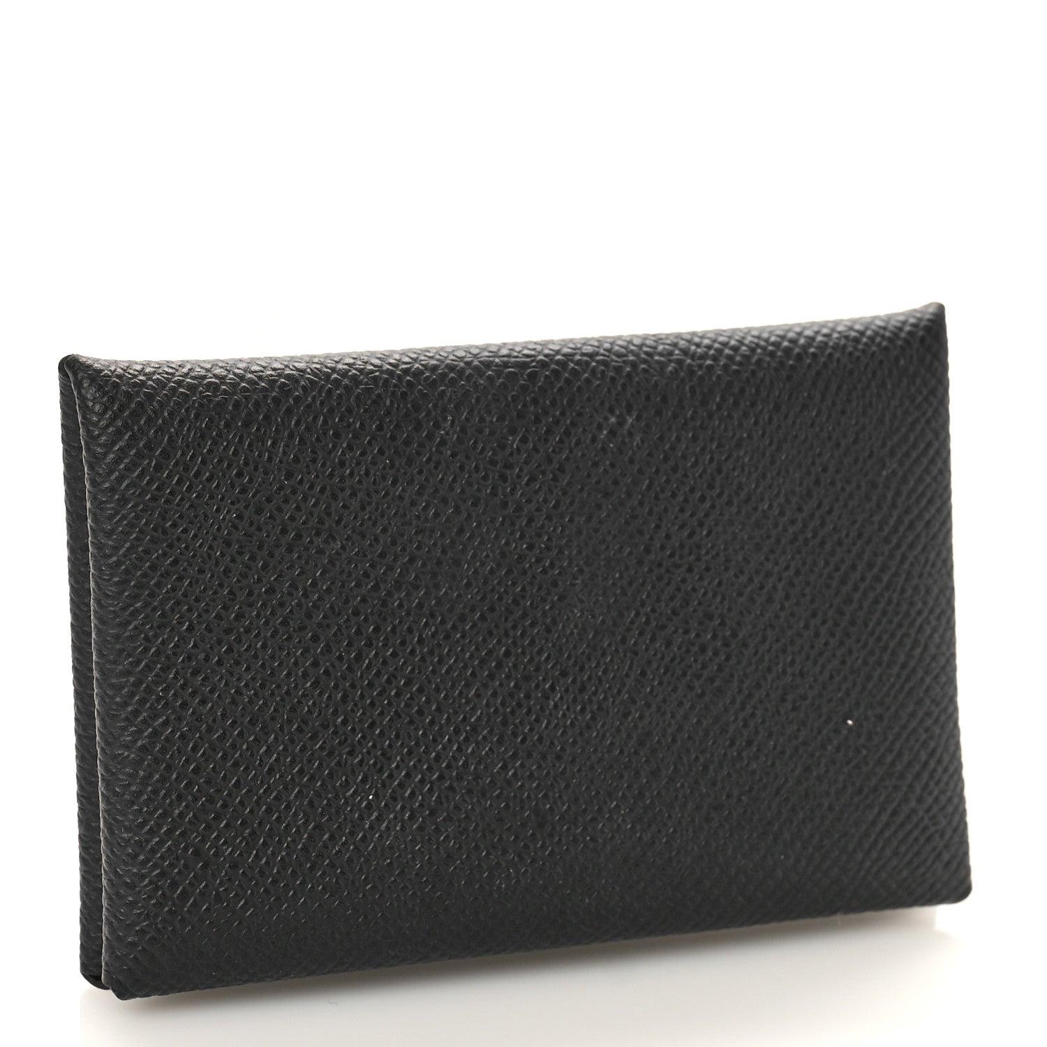 Hermes Epsom Calvi Card Case Black 3 of 8