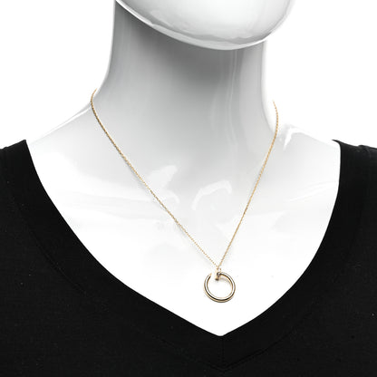 Cartier 18K Yellow Gold Diamond Juste Un Clou Pendant Necklace 2 of 4