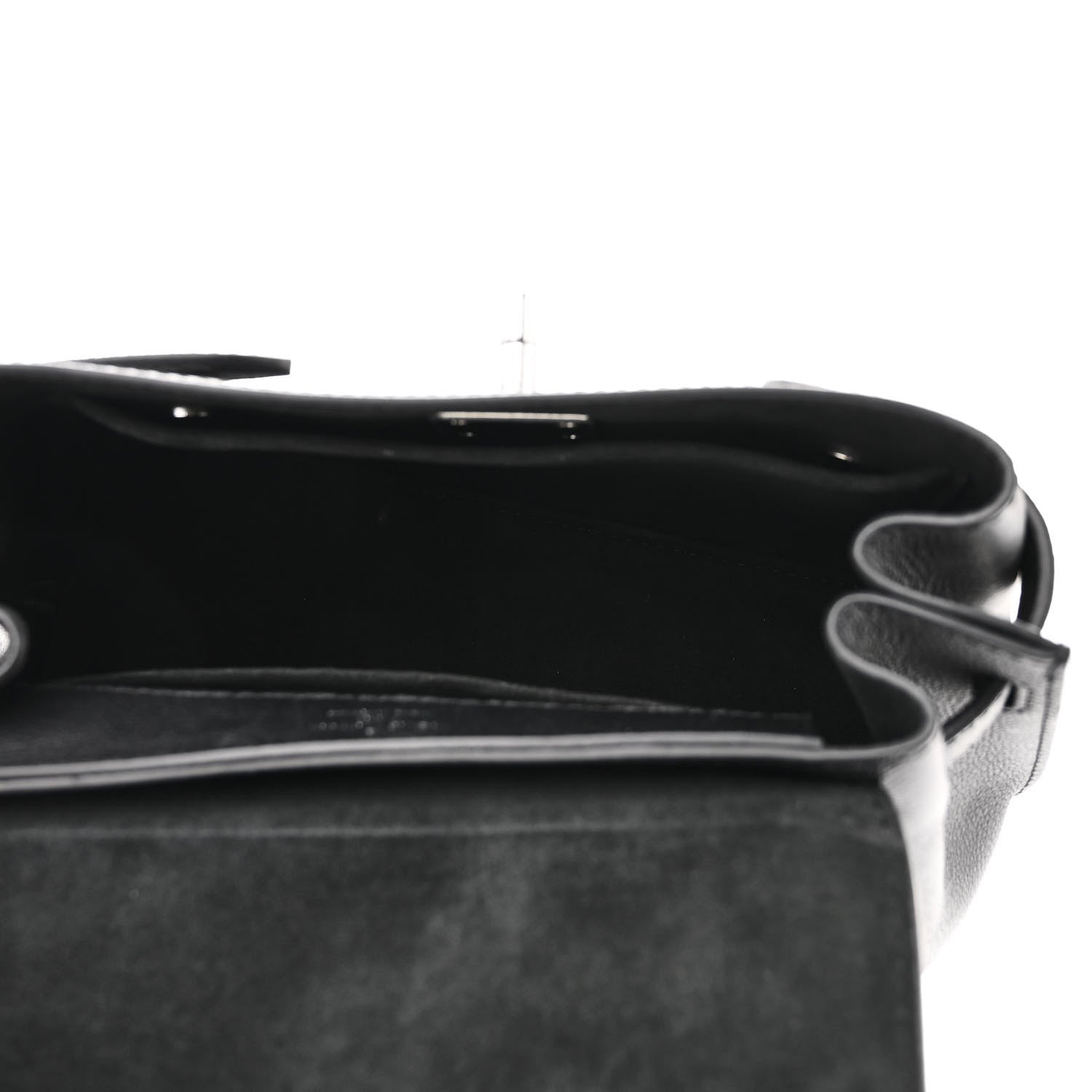 Louis Vuitton Calfskin Lockme Ever Mini Black 5 of 9