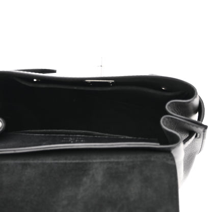 Louis Vuitton Calfskin Lockme Ever Mini Black 5 of 9