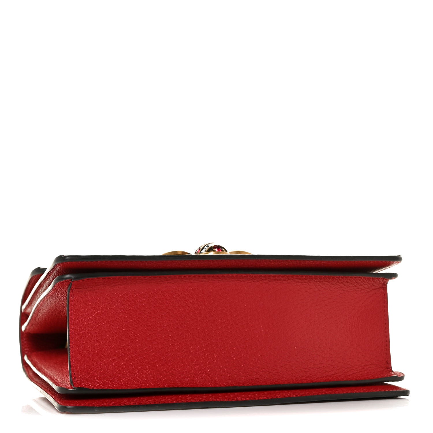 Gucci GG Supreme Monogram Small Queen Margaret Top Handle Bag Red 4 of 11