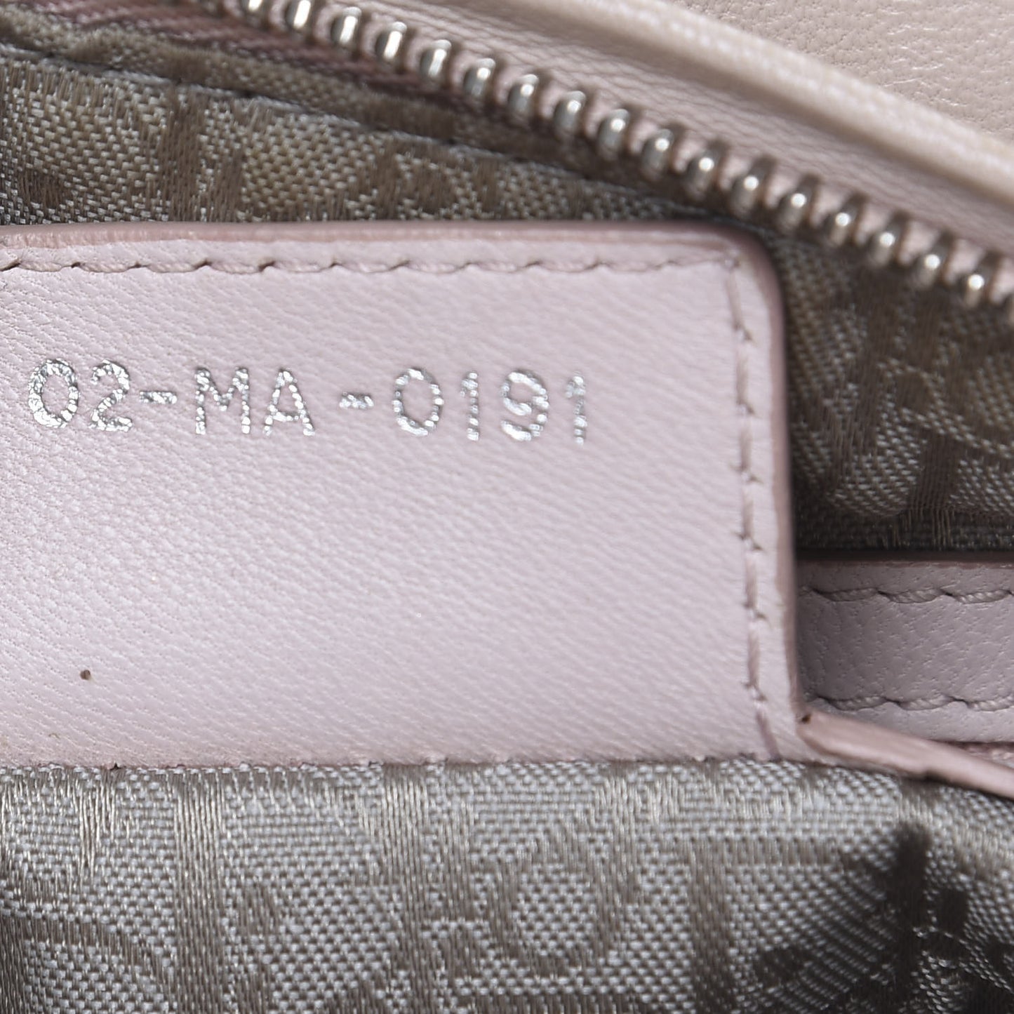 Lambskin Cannage Medium Lady Dior Light Pink