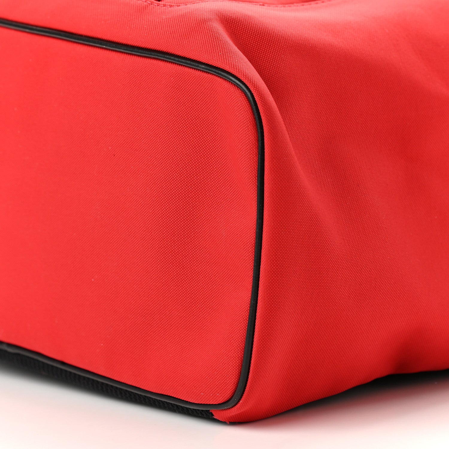 Christian Dior Calfskin Nylon Motion Backpack Red Black 9 of 12
