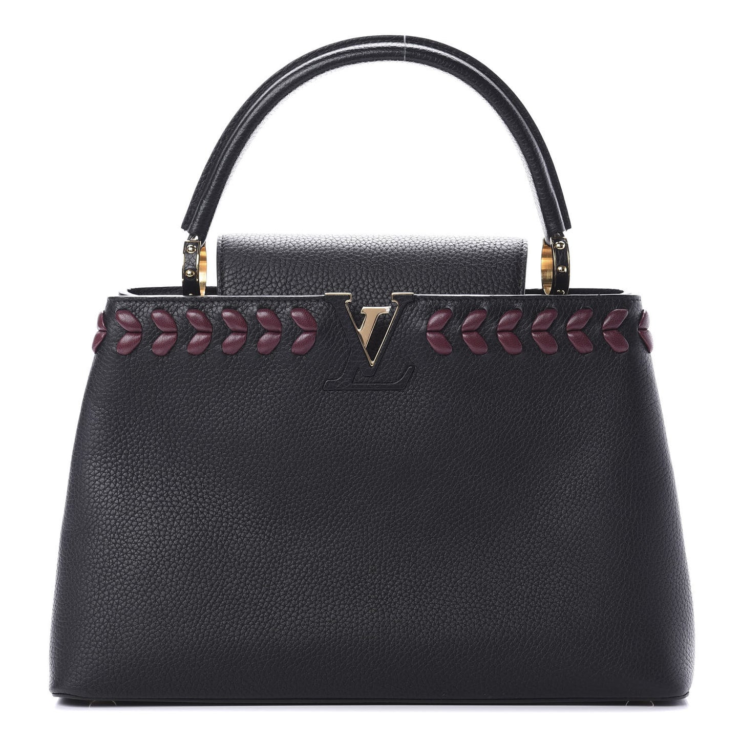 Taurillon Lambskin Capucines MM Black