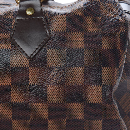 Louis Vuitton Damier Ebene Speedy Bandouliere 30 10 of 21