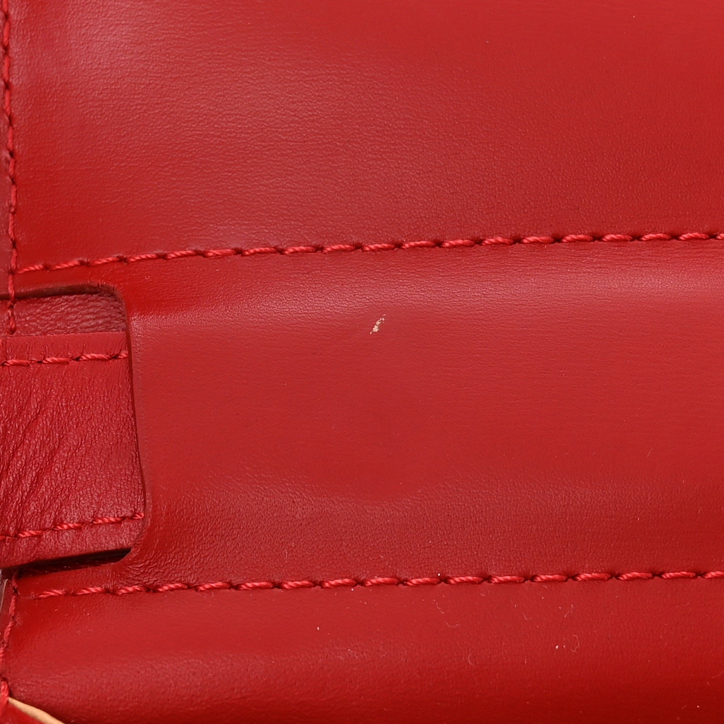 Box Calfskin MM Brillant Satchel Red