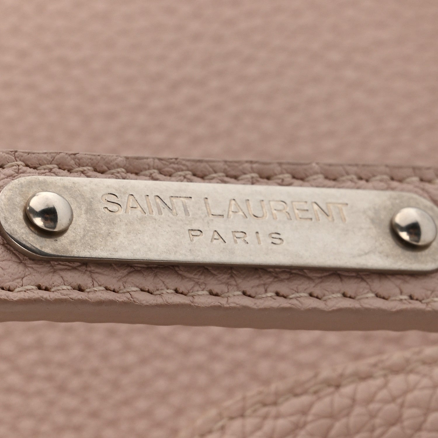 Saint Laurent Grained Calfskin Nano Supple Sac De Jour Marble Pink 13 of 16