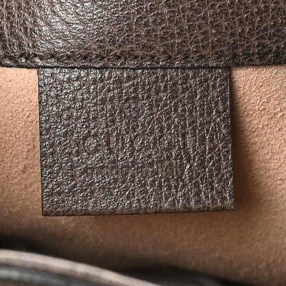 Gucci GG Supreme Monogram Web Mini Ophidia Bucket Bag Brown 6 of 10