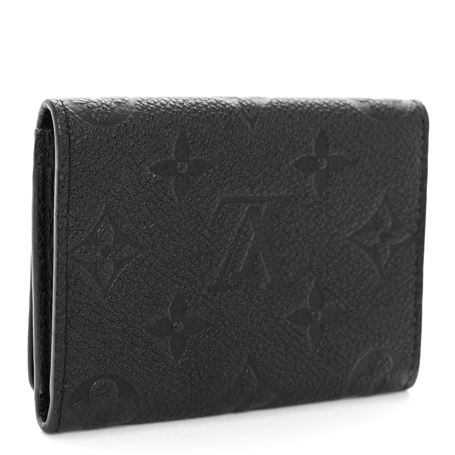 Louis Vuitton LOUIS VUITTON Empreinte Business Card Holder Black 3 of 6