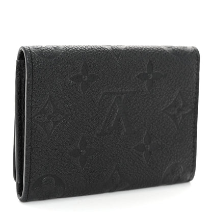 Louis Vuitton LOUIS VUITTON Empreinte Business Card Holder Black 3 of 6