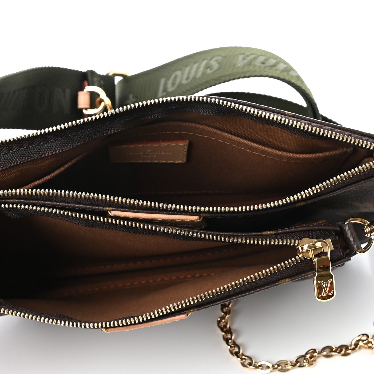 Monogram Multi Pochette Accessories Kaki