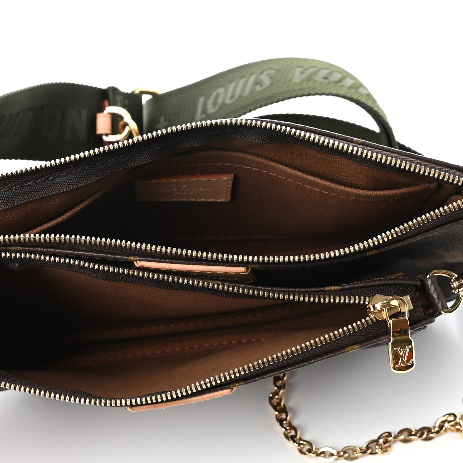 Louis Vuitton Monogram Multi Pochette Accessories Kaki 4 of 4
