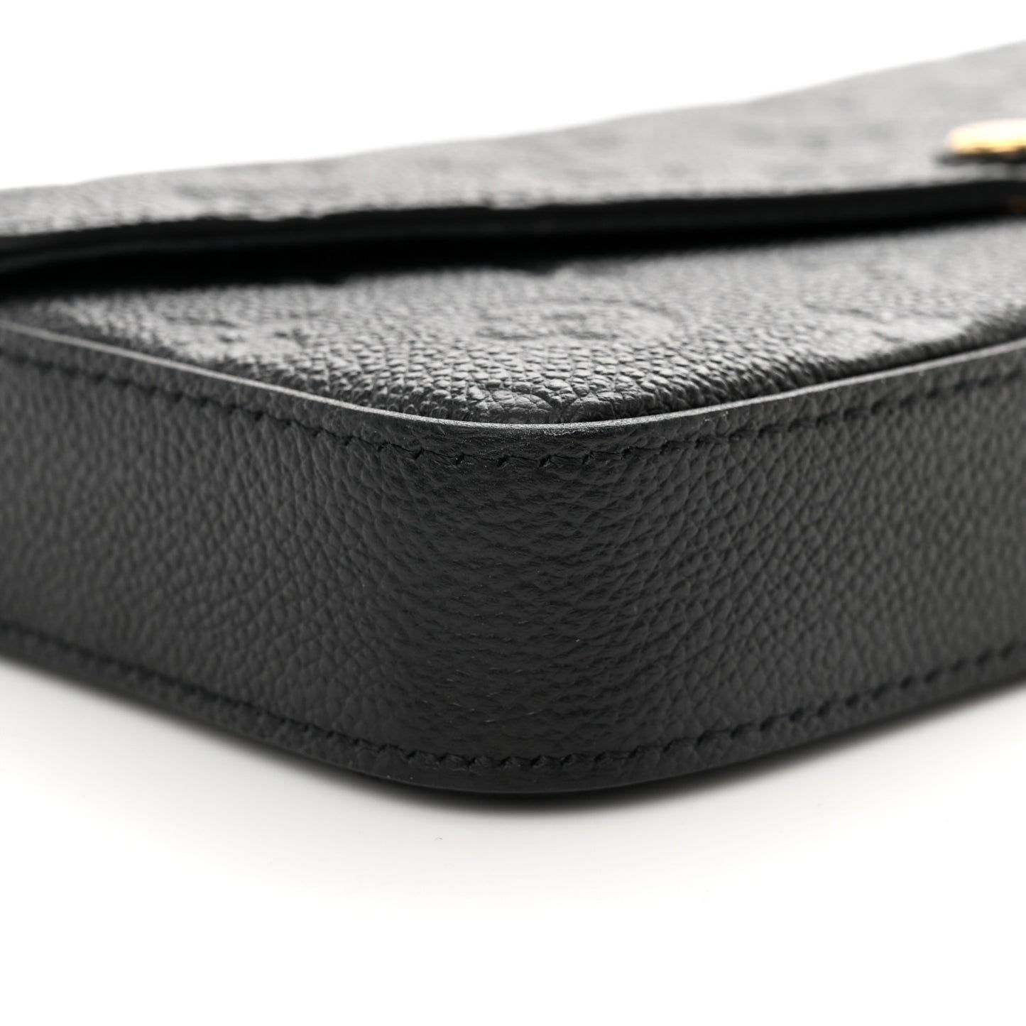 Empreinte Pochette Felicie Chain Wallet Black