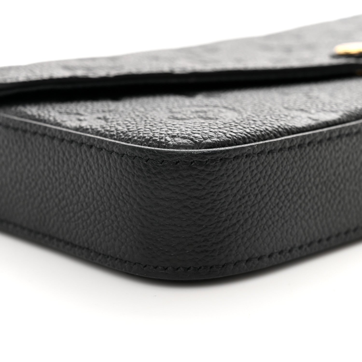 Louis Vuitton Empreinte Pochette Felicie Chain Wallet Black 9 of 12