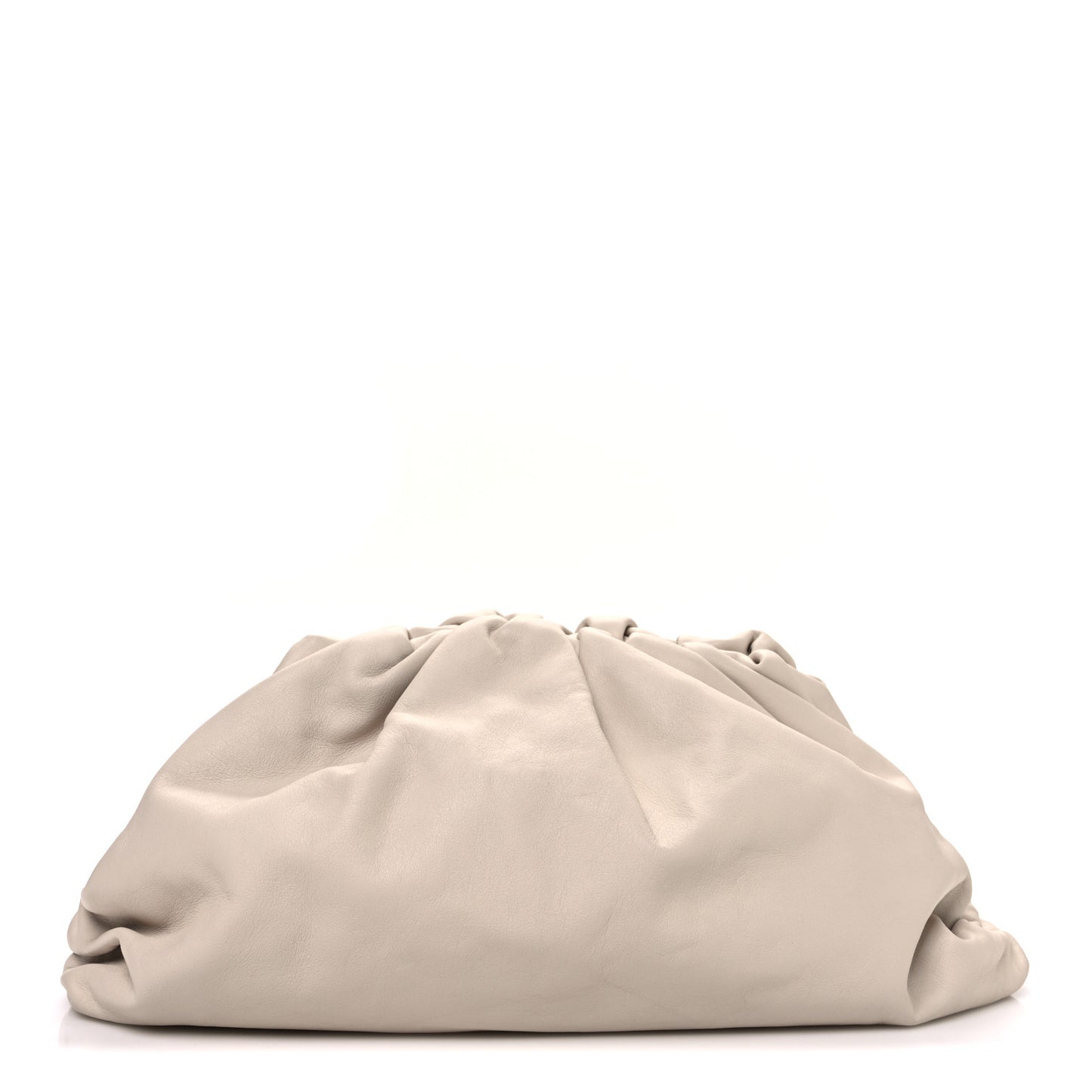 Smooth Butter Calf The Pouch Oversized Clutch Mist