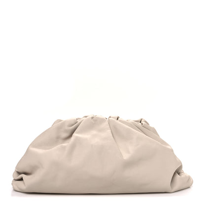 Bottega Veneta Smooth Butter Calf The Pouch Oversized Clutch Mist 1 of 11