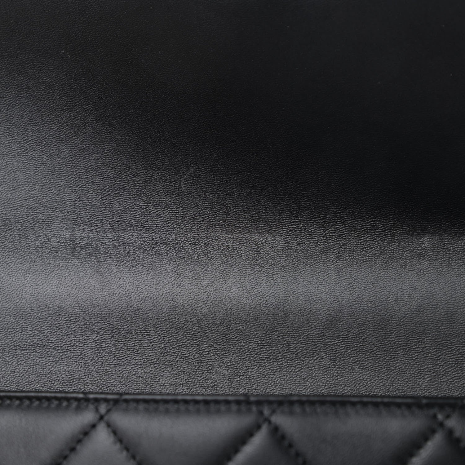 Chanel Lambskin Quilted Resin Bi-Color Chain Flap Bag Black 5 of 5