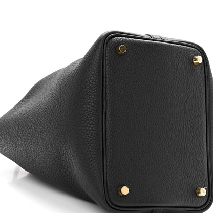 Hermes Taurillon Clemence Picotin Lock 18 PM Black 9 of 10