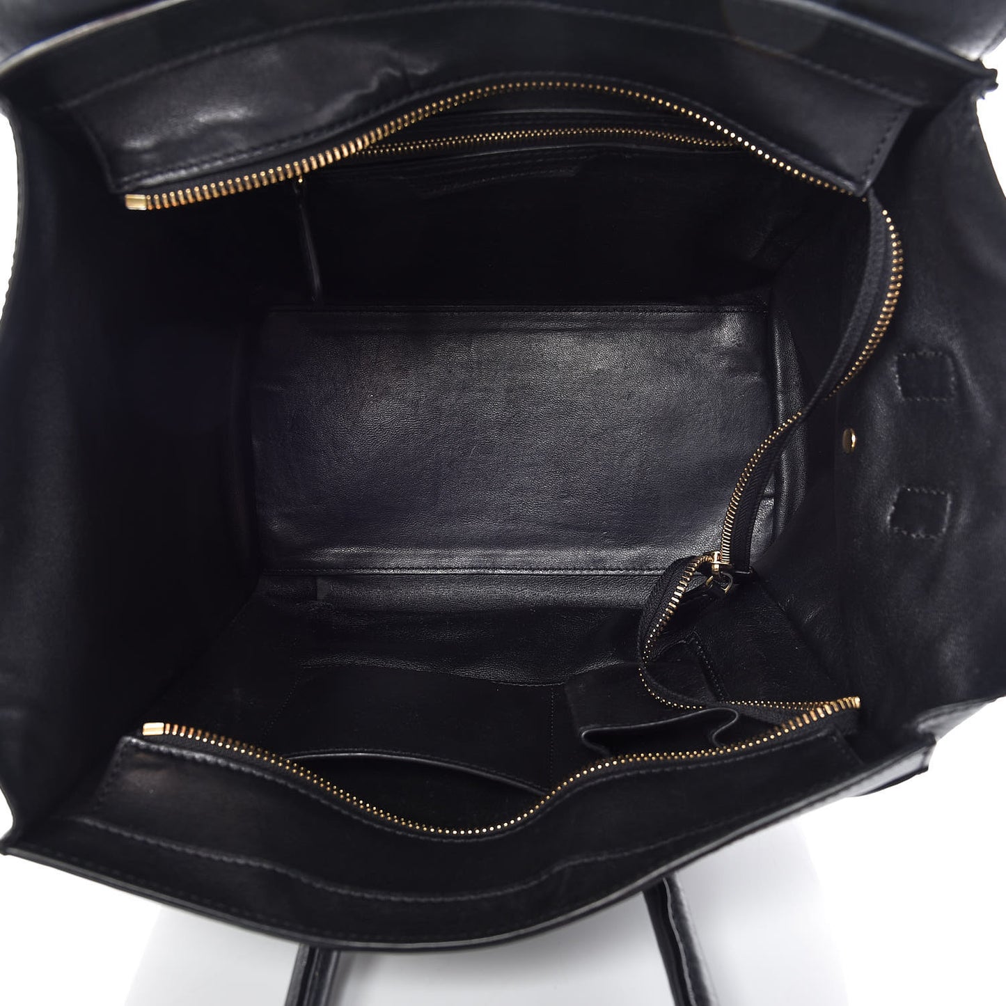 Smooth Calfskin Mini Luggage Black