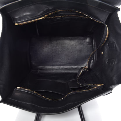 Celine Smooth Calfskin Mini Luggage Black 5 of 30
