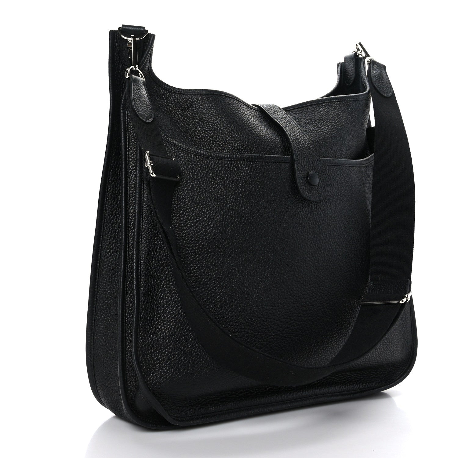 Hermes Taurillon Clemence Evelyne III TGM Black 3 of 9