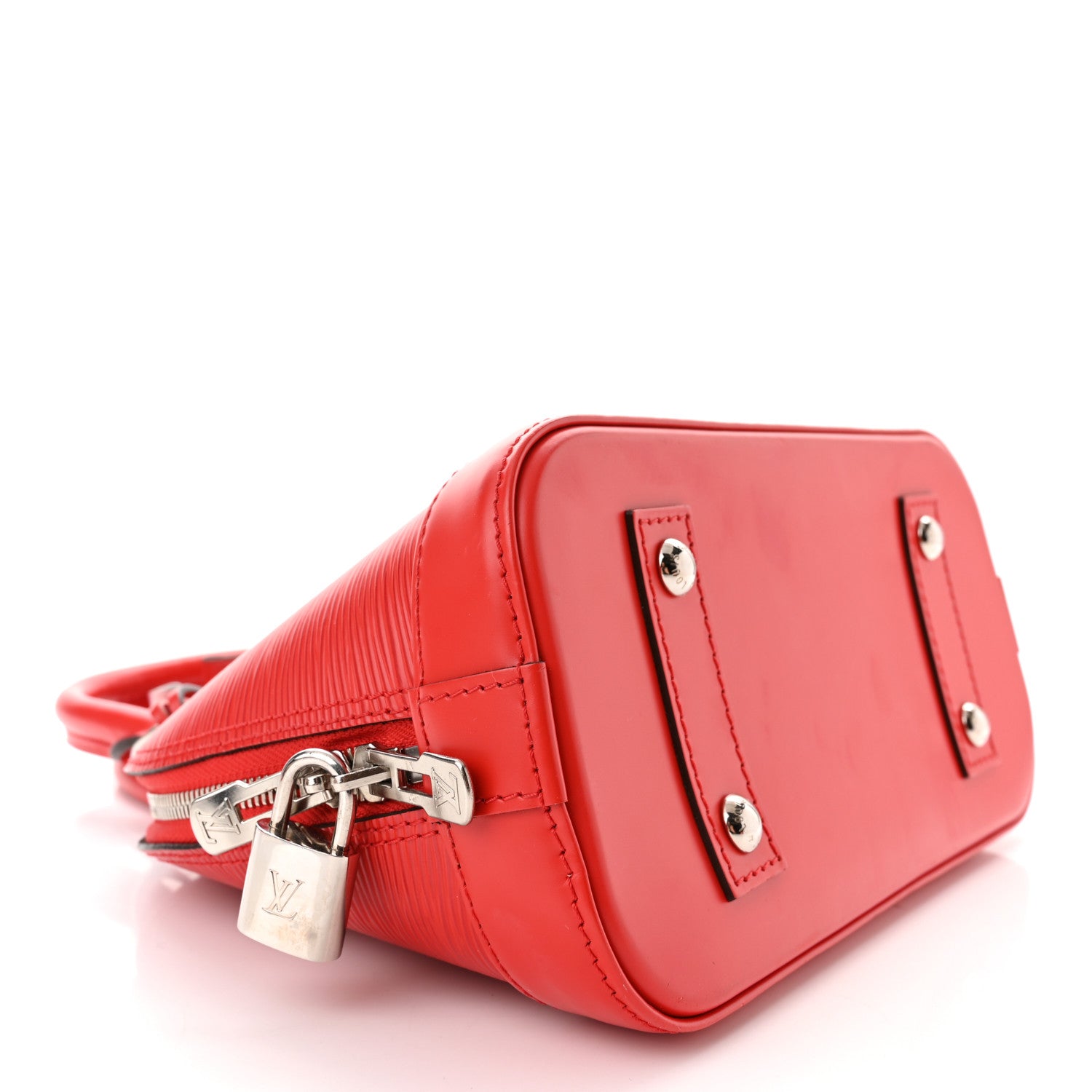 Louis Vuitton Epi Alma BB Coquelicot 4 of 10