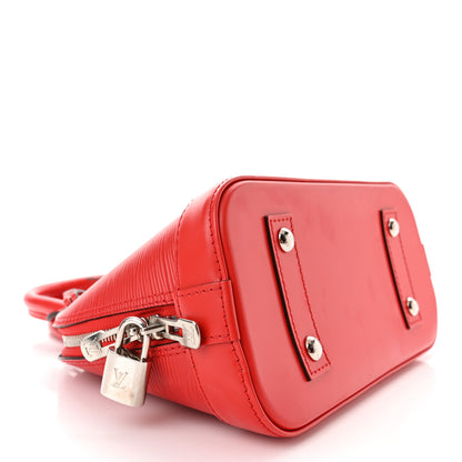 Louis Vuitton Epi Alma BB Coquelicot 4 of 10