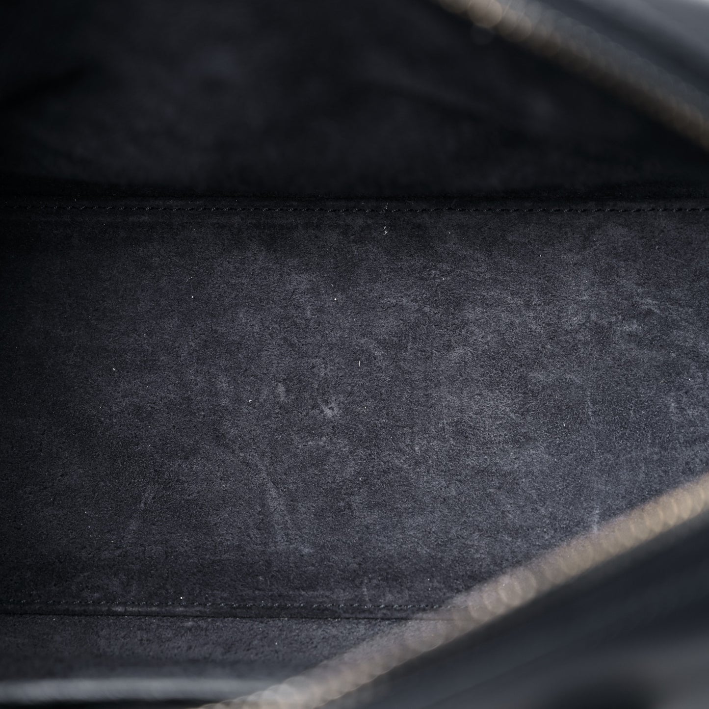 Calfskin Classic Baby Duffle Navy Blue