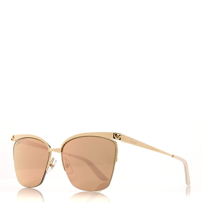 Cartier Panthere de Cartier Sunglasses CT0124S Gold 1 of 9