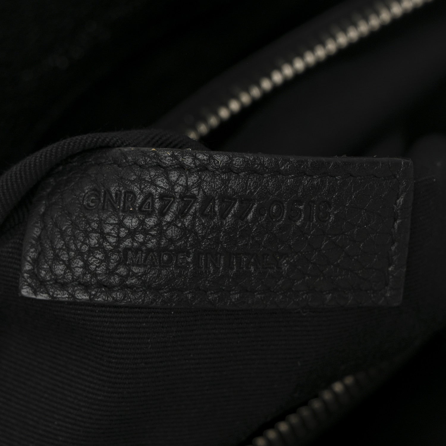 Saint Laurent Grained Calfskin Baby Sac De Jour Souple Black 7 of 10