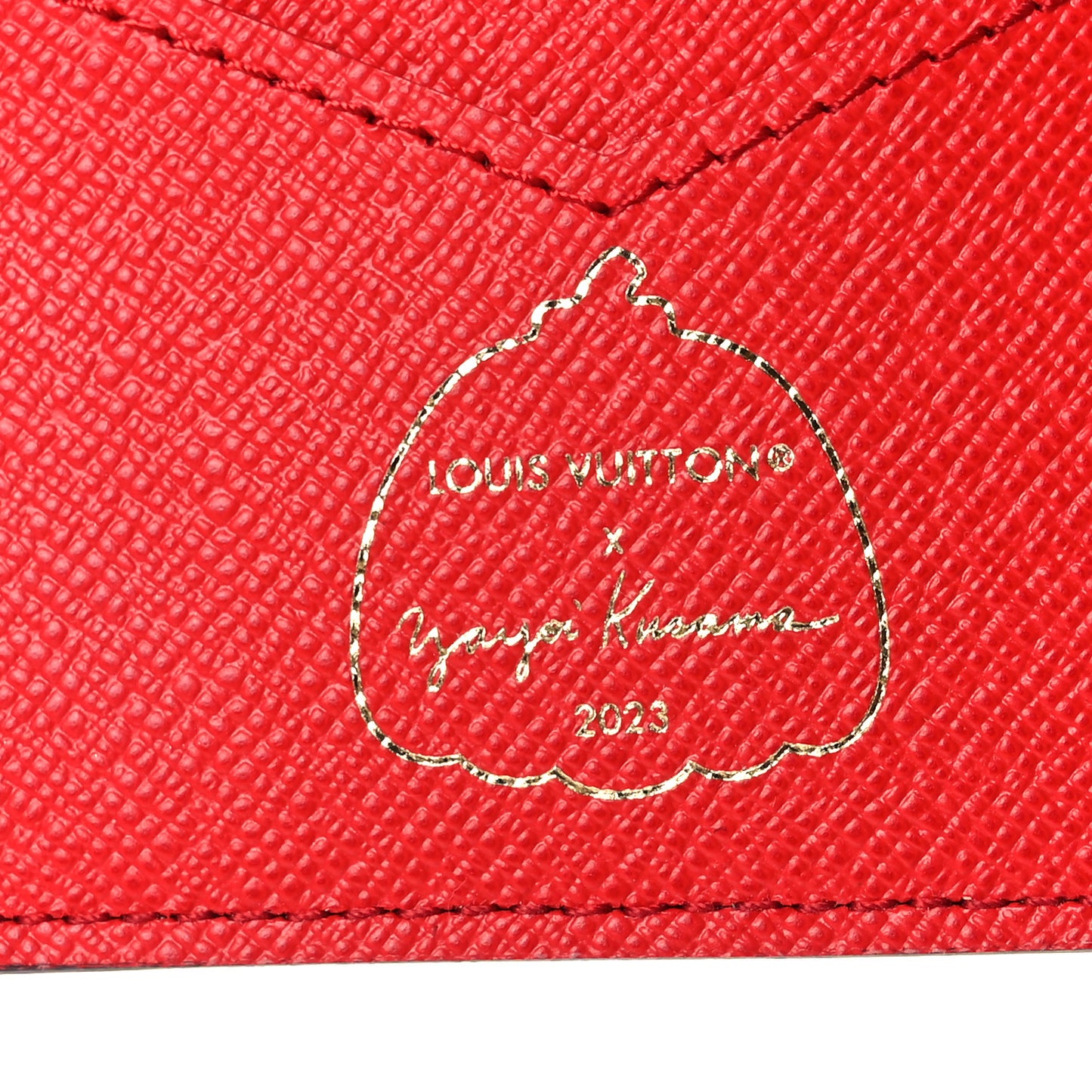 LV X YK Monogram Dots Passport Cover Multicolor