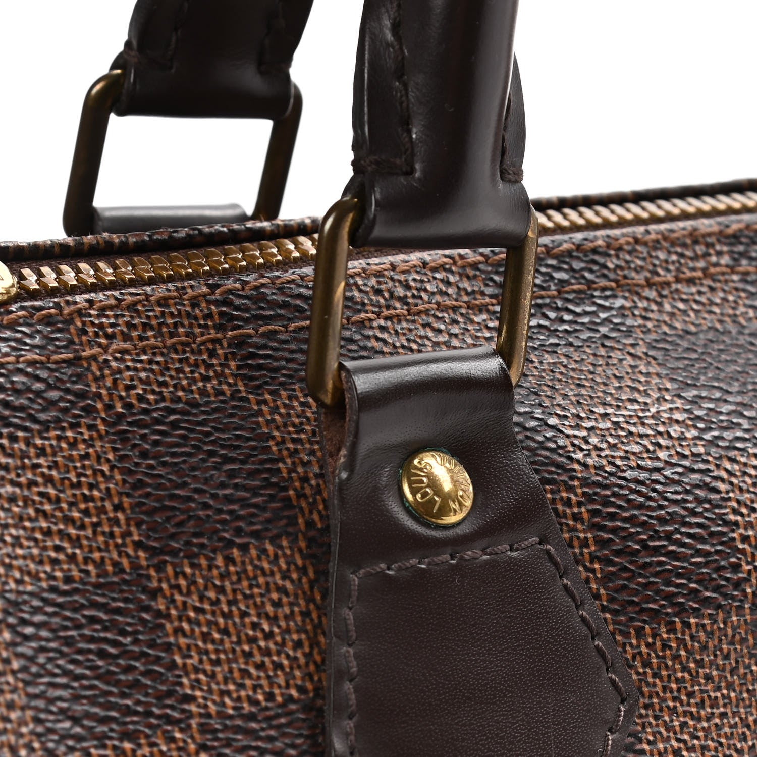 Louis Vuitton Damier Ebene Speedy Bandouliere 30 12 of 21