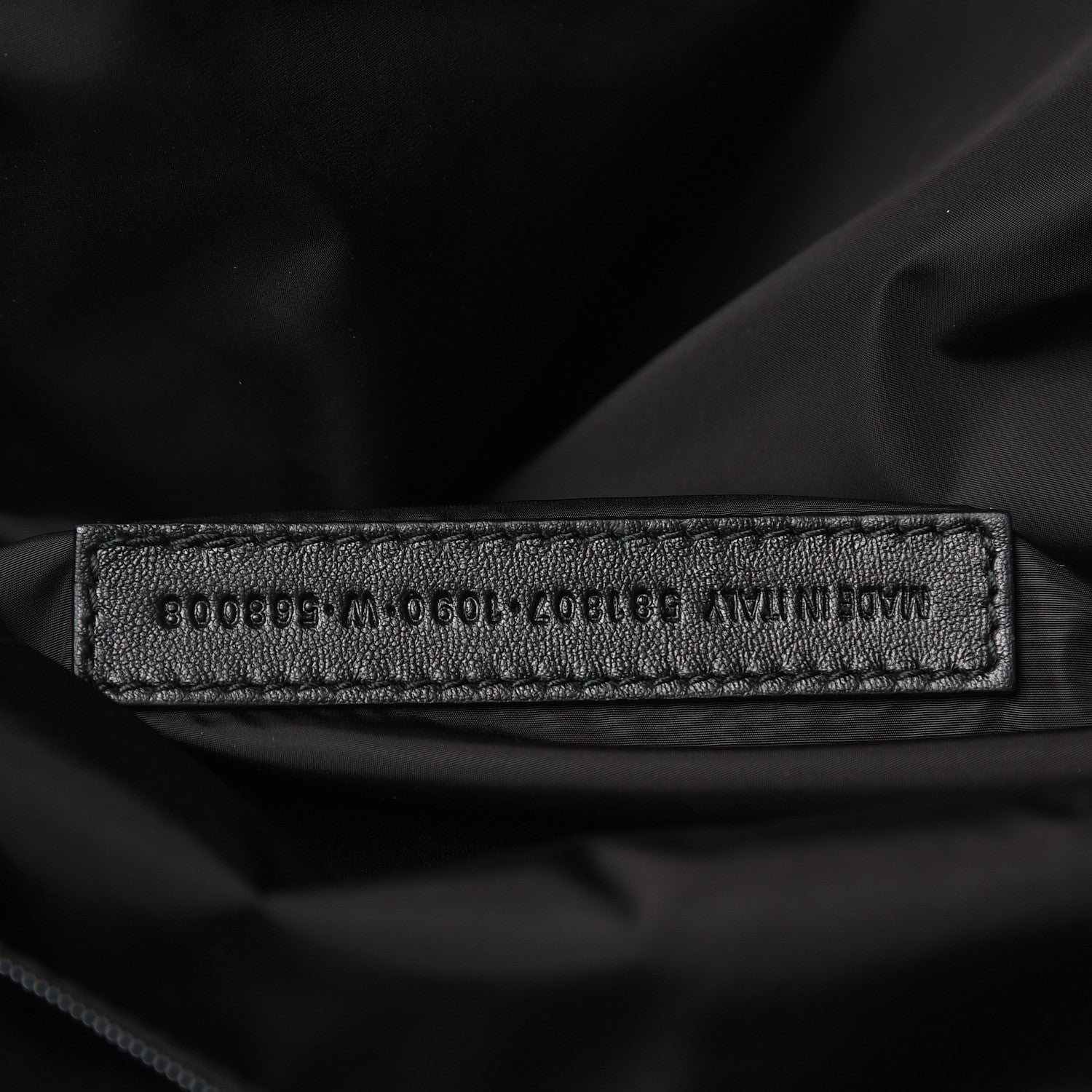 Balenciaga Nylon Wheel Gym Bag Black 7 of 9
