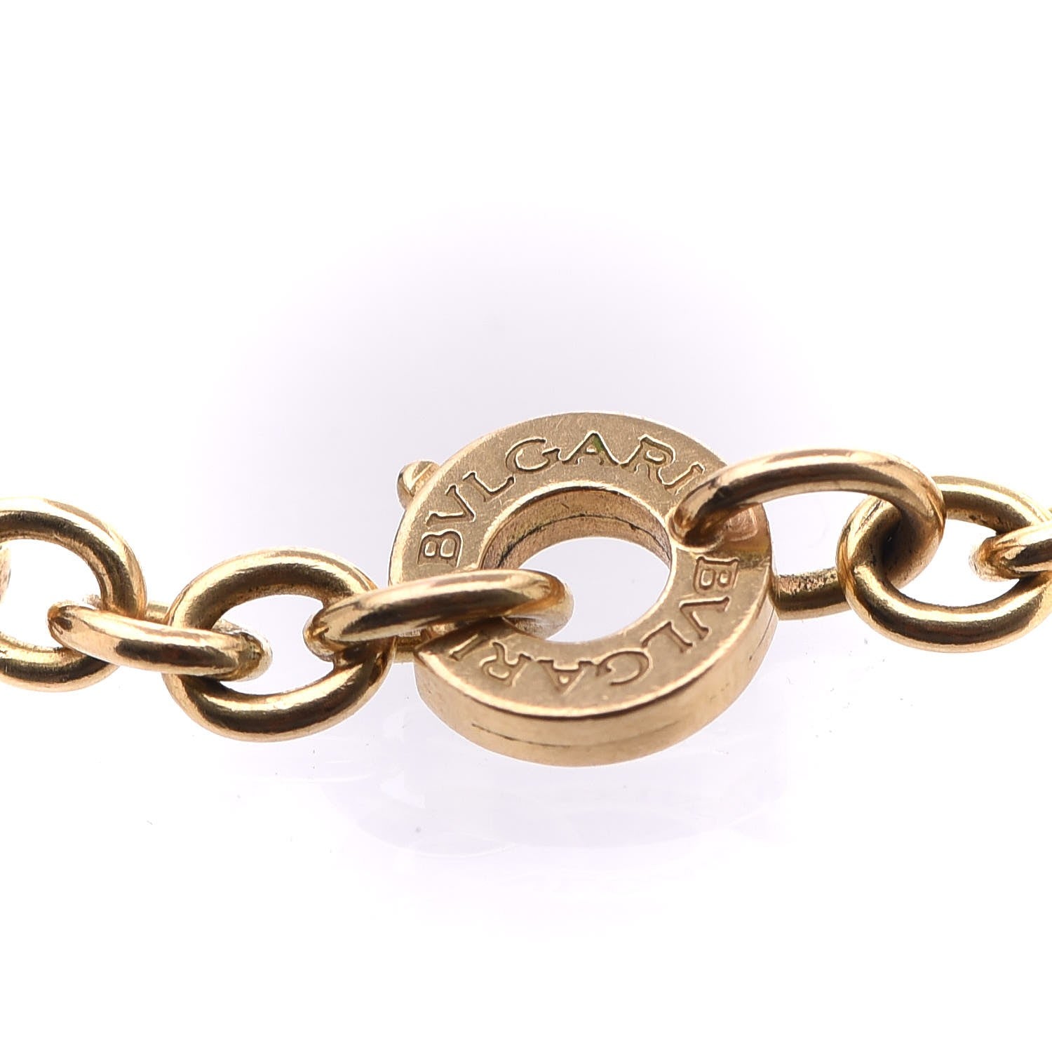 Bulgari 18K Yellow Gold Tondo Sole Charm Bracelet 4 of 5